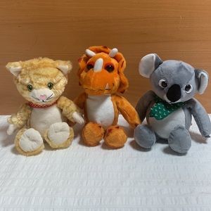 9” Kinder Surprise Plush Trio